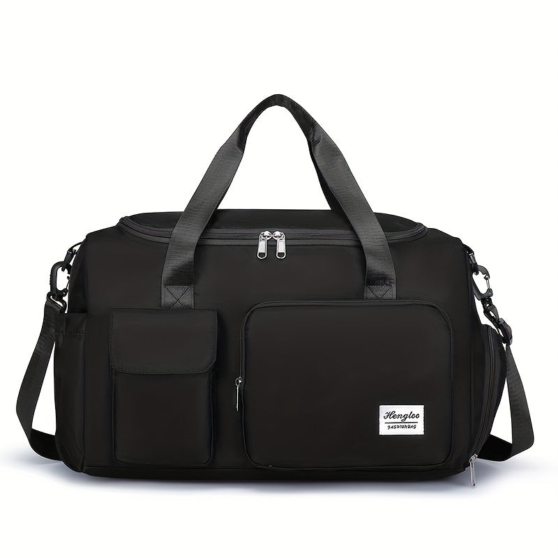 Minimalist Solid Luggage Bag Versatile Portable Fitness Bag