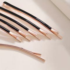 Women's Glossy Bobby Pin Enamel Hair Clip