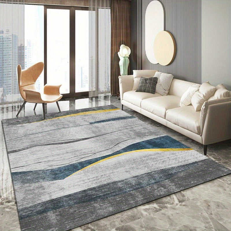 Modern Geometric Area Rug for Living Room Bedroom