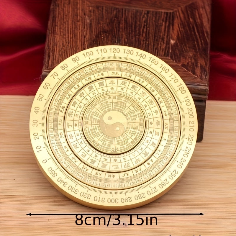 Rotating Compass Finger Spinner, Decorative Layer