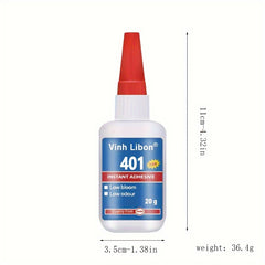 1pc Of 20g Strong Instant Adhesive 401 403 406 460 480 495 496 Series