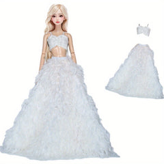 Princess Doll Dress Outfit for 1 6 Doll DIY Accessories Toys