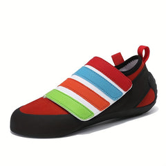 Unisex Kid's Climbing Shoes With Hook And Loop Fastener