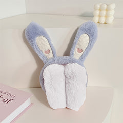 Cartoon Rabbit Ear Hair Warmers for Women