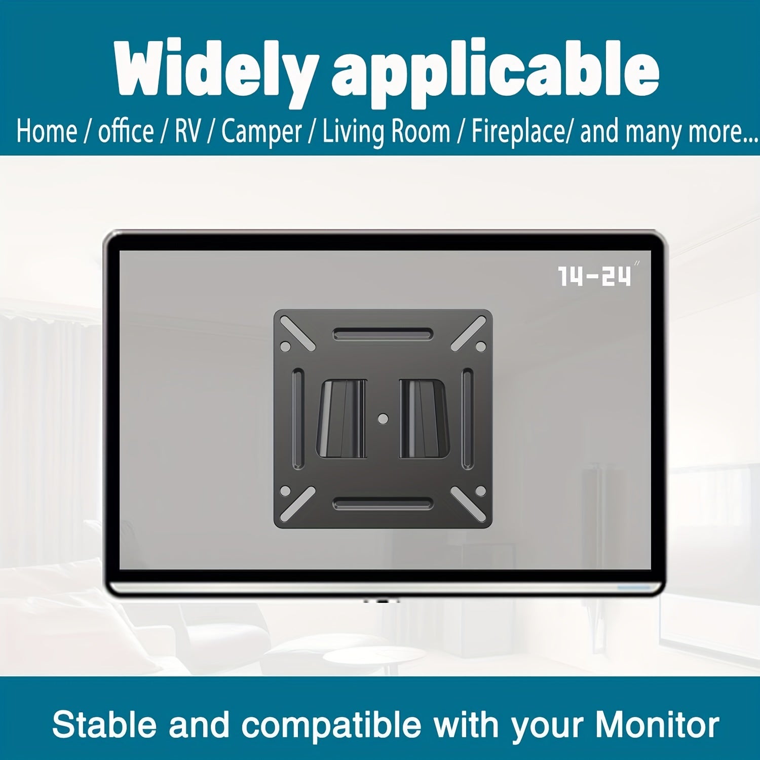 Universal TV Hanger Small Display Screen Fixed Bracket 35-96 Cm