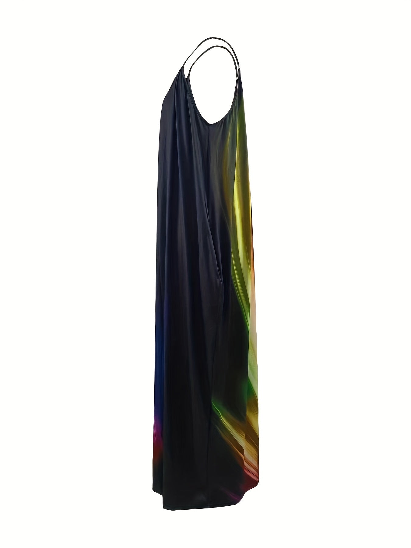  Casual Cami Dress Women's Plus Random Print