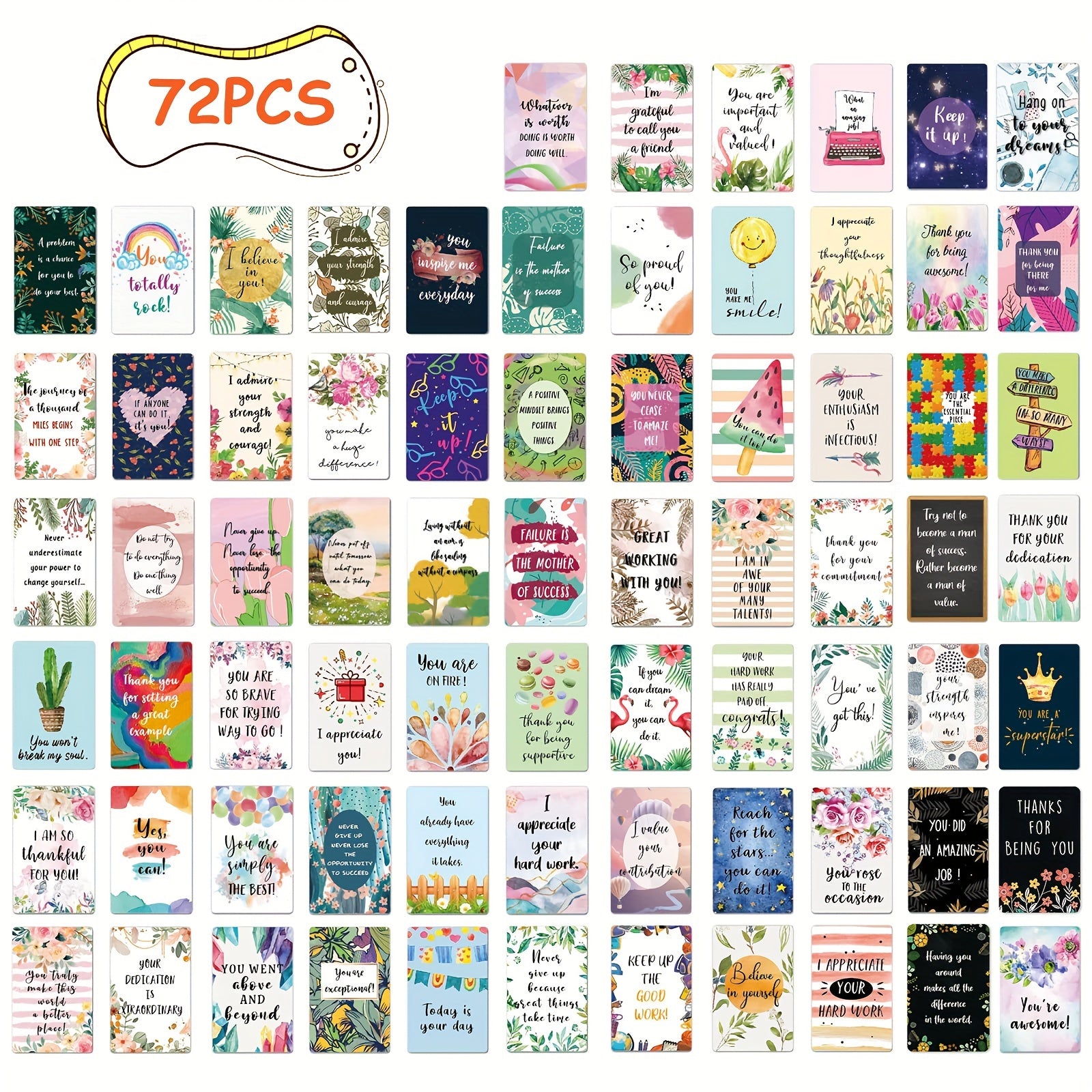 Positive Affirmation Cards for Daily Motivation