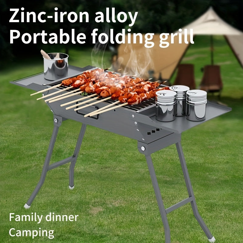 Portable Charcoal Grill for Camping Hiking Picnics