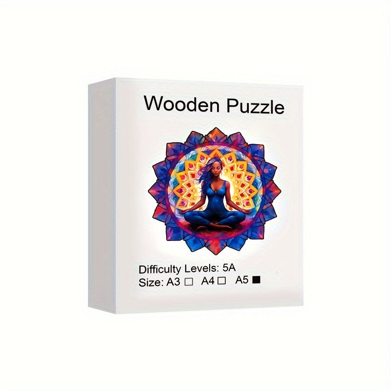 Wooden 3D Puzzle Goddess Animal Toy