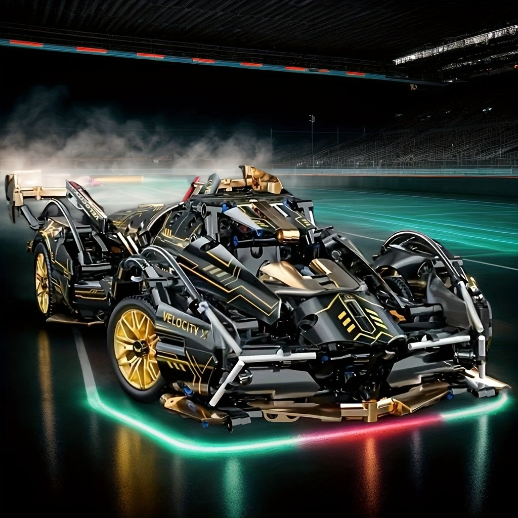 1314pcs Sports Car Building Blocks Model Set High Tech