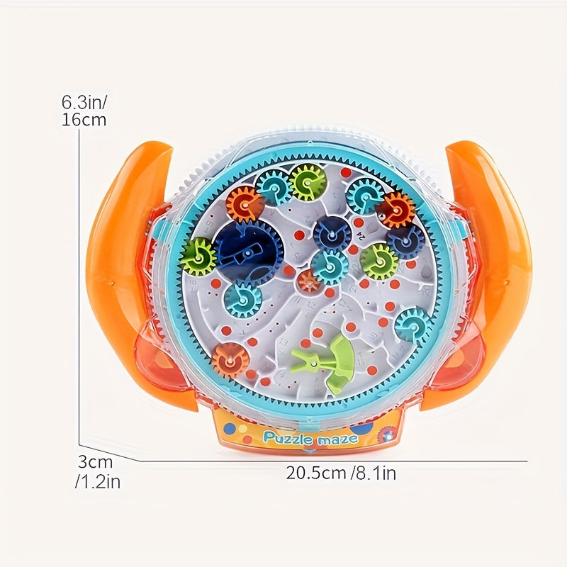 Colorful Gear Puzzle Adventure Toy for Kids - Educational Gear Puzzle Toy