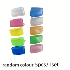 5pcs Toothbrush Head Cover Case Box ToothBrush Protector Cap Holder