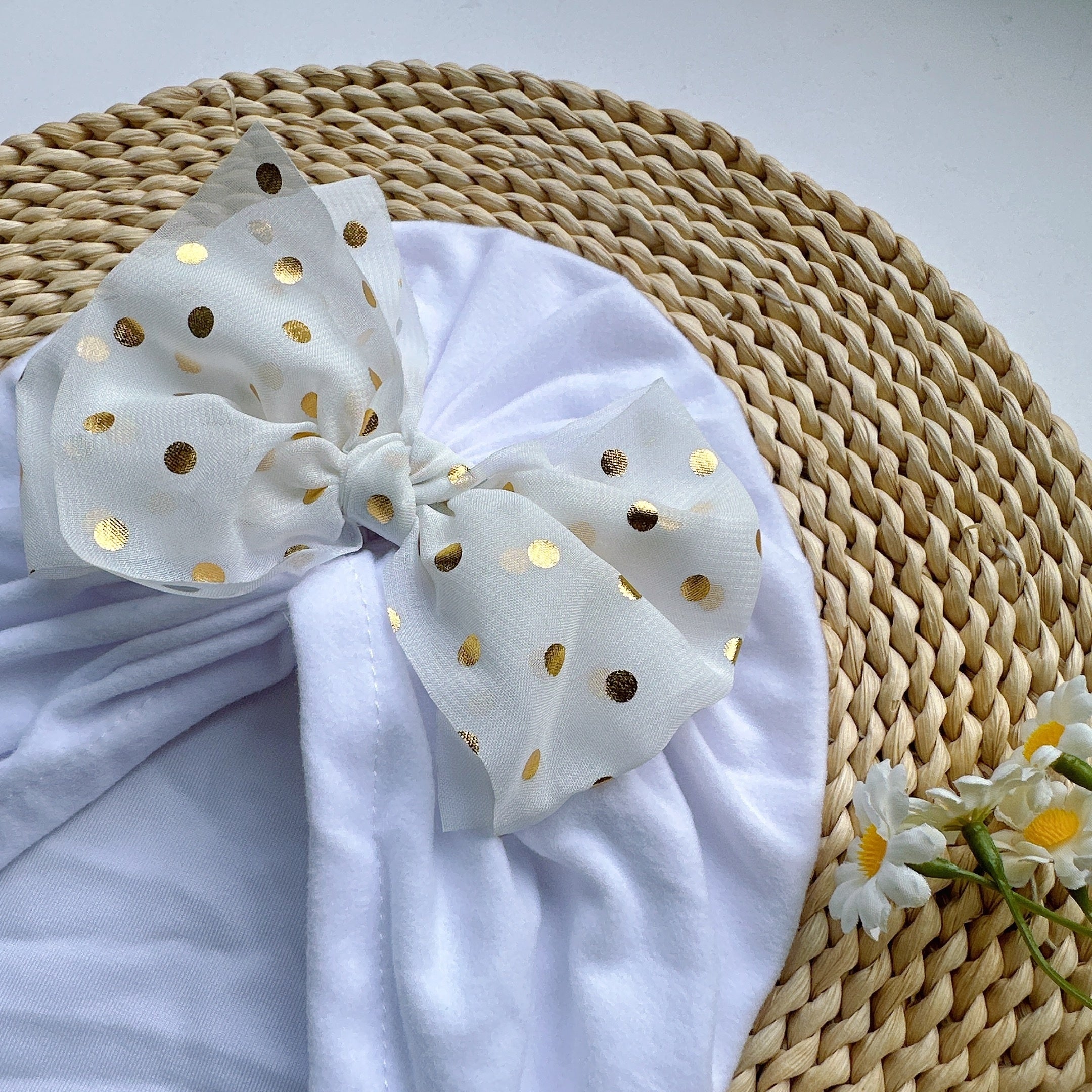 Soft Thin Baby Headband Bowtie Hat Newborns