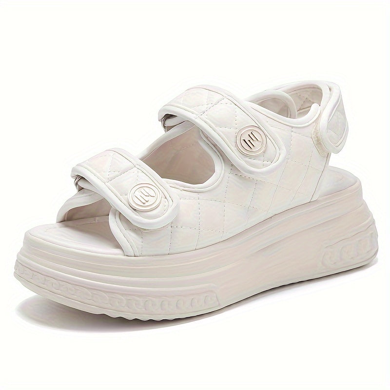 Women's Thick Sole Heighten Open Toe Sports Sandals