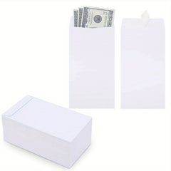Pack Of 100 Colored Envelopes Self-seal Glossy Bridal Shower