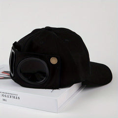 Vintage Aviator Sunglasses Baseball Cap Sun Hat Hip Hop Women