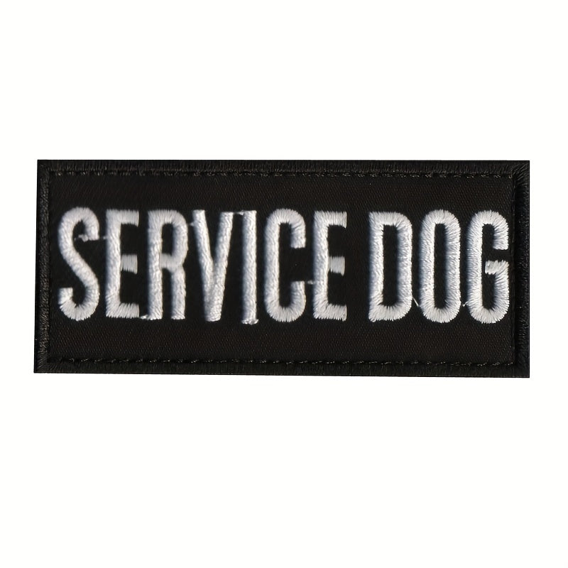 Service Dog Patch for Pet Harness- Training Seal Cloth Patch