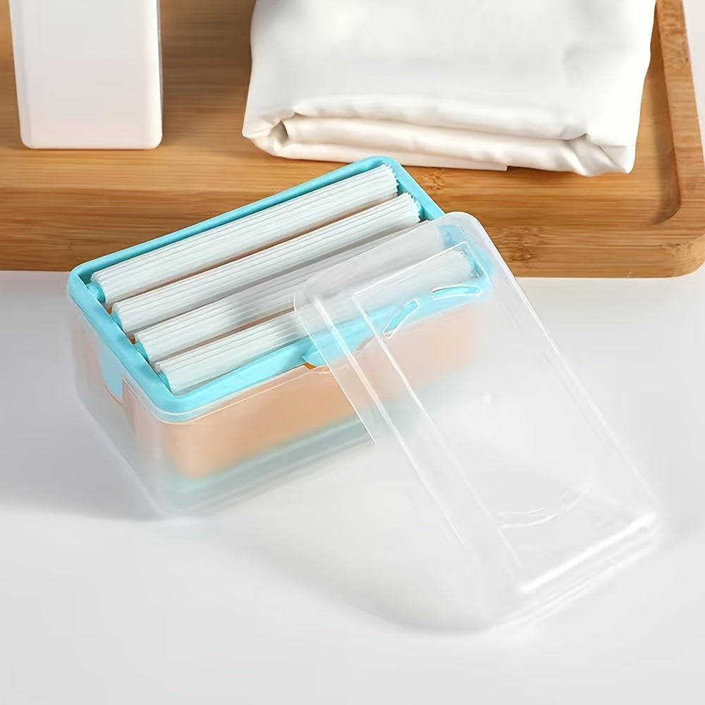 Scrub Hand Washing Soap Box with Drainage Storage