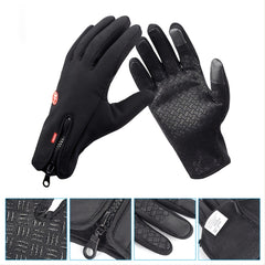 Men's Winter Windproof Waterproof Touch Screen Gloves