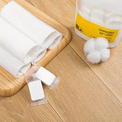 20pcs Disposable Compressed Towel for Camping & Travel