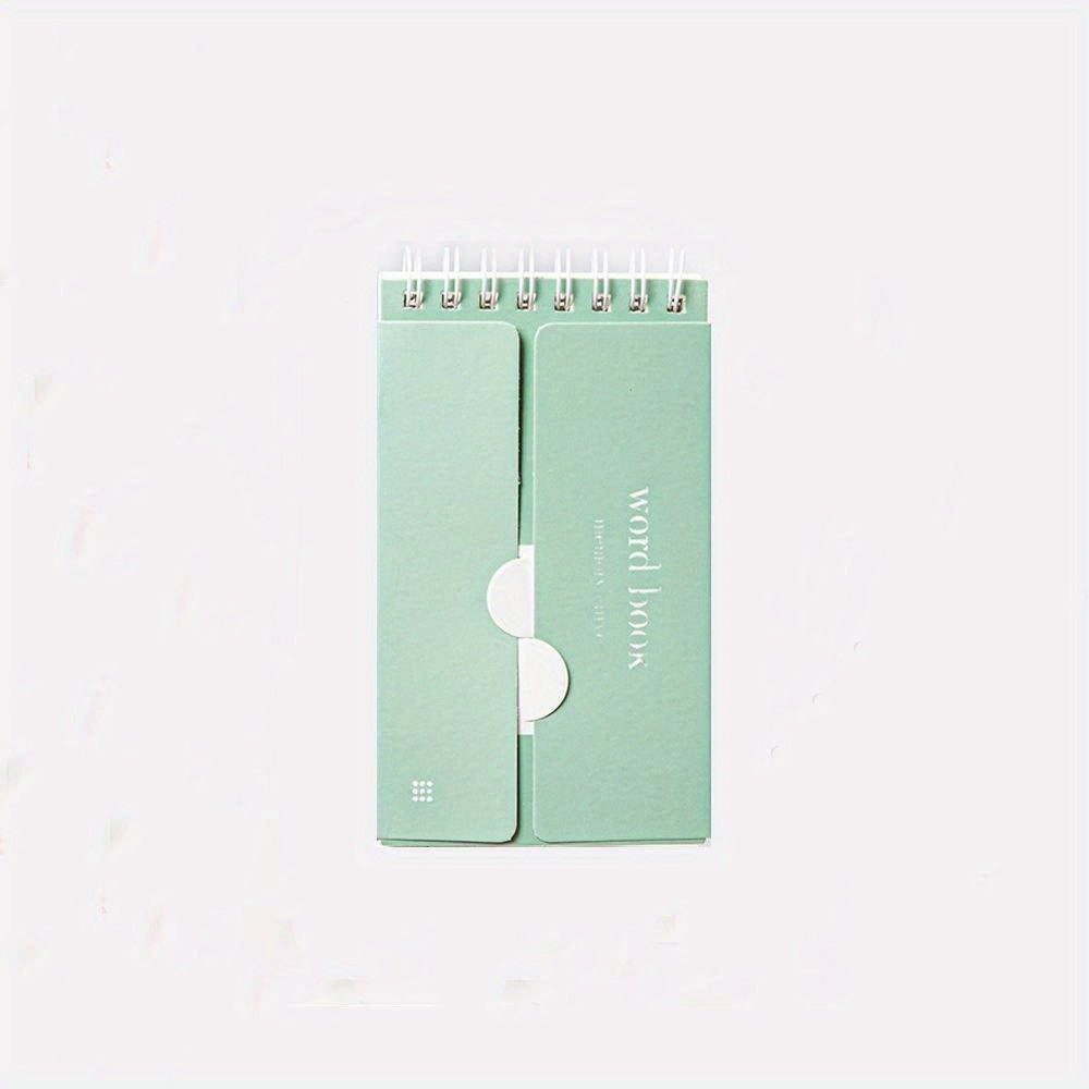 English Vocabulary Notebook with Memory Tool for Improved Word Retention