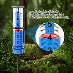 Rain Gauge Stake For Outdoor Garden Lawn Patio 17