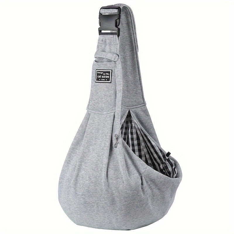 1pc Folding Dog Backpack Portable Breathable Pet Going Out Bag