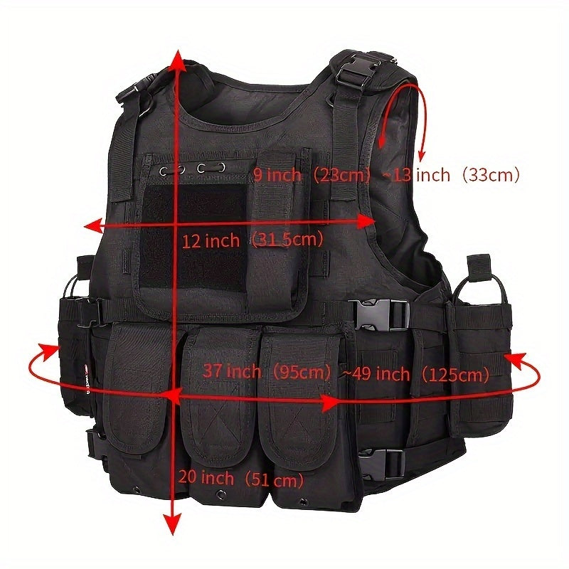 YAEDA Outdoor Training Vest 1000D Nylon Material Airsoft Vest