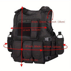 YAEDA Outdoor Training Vest 1000D Nylon Material Airsoft Vest