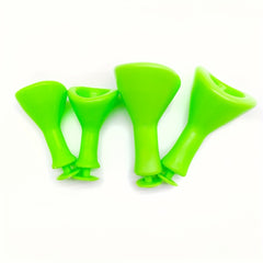 4pcs Green Ogre Ears Shoe Charms For Crocs Boys Girls Party Decorations