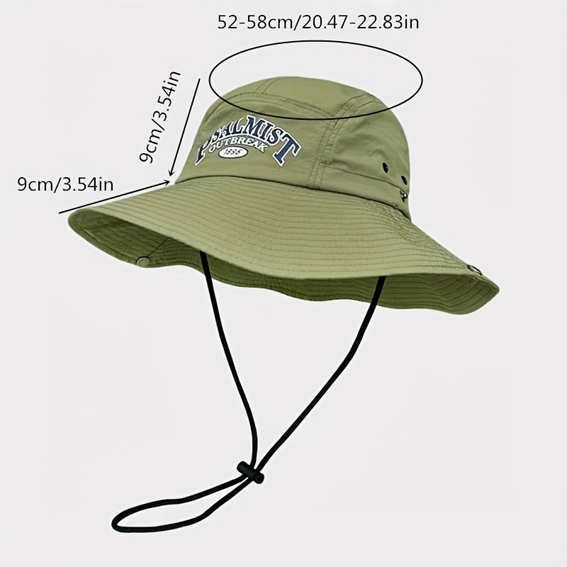 Foldable Waterproof Sun Hat Unisex Quick Drying Boonie Hats For Men Women