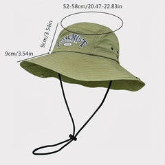 Foldable Waterproof Sun Hat Unisex Quick Drying Boonie Hats For Men Women