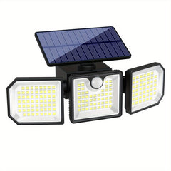 Outdoor Solar Wall Lights 3000LM Motion Sensor Waterproof Rotatable
