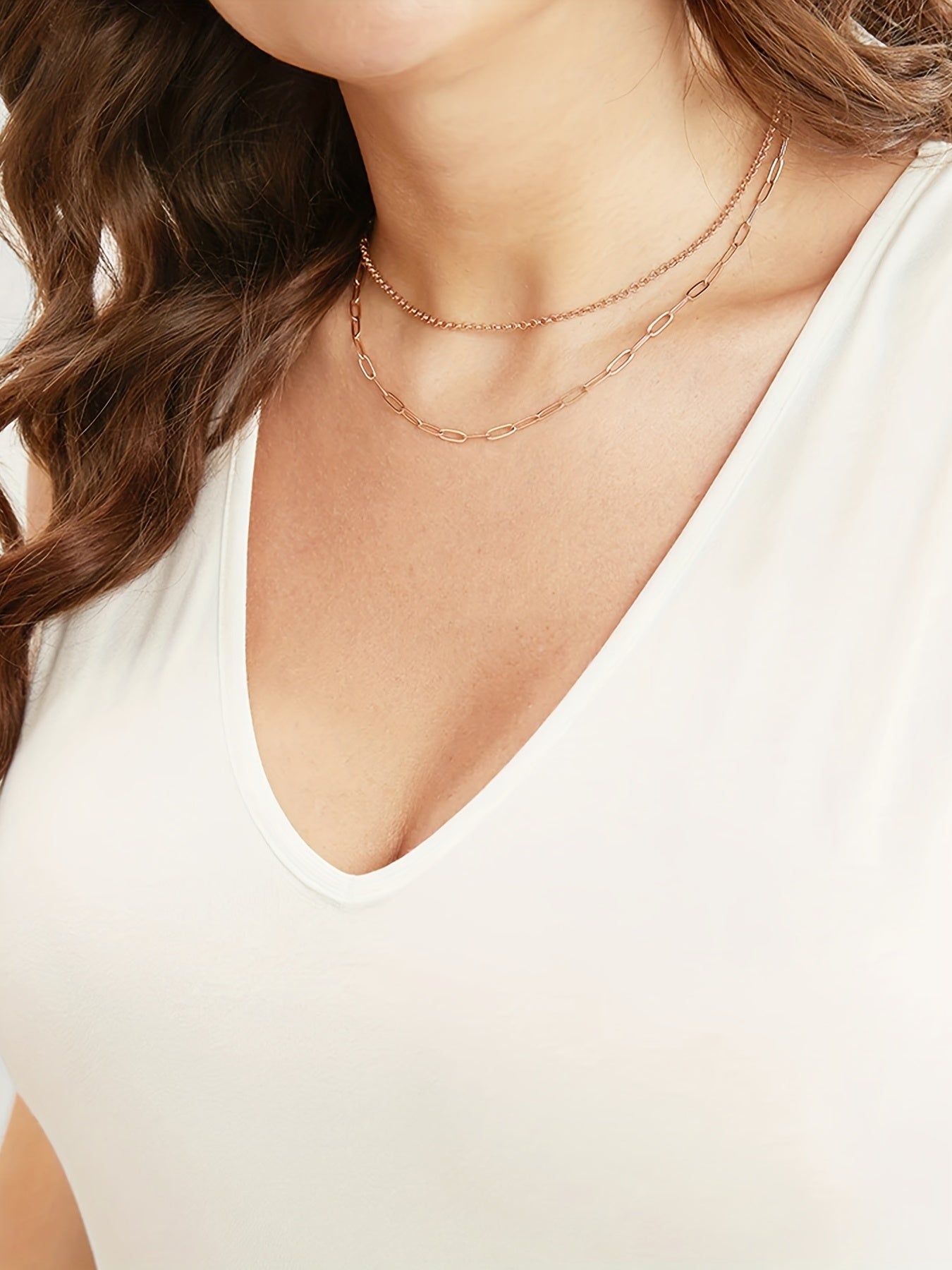  Colorblock V Neck Maxi Tank Dress