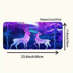 Starry Sky & Little Deer Mouse Pad - Office & Holiday