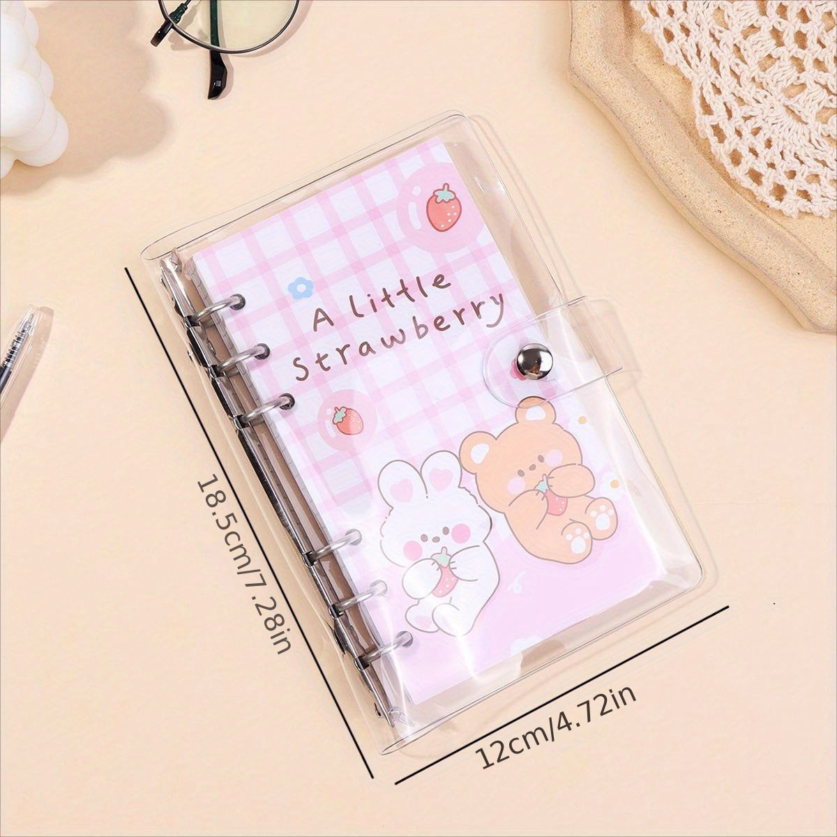 Girl Loose Leaf Diary Set Detachable Notebook