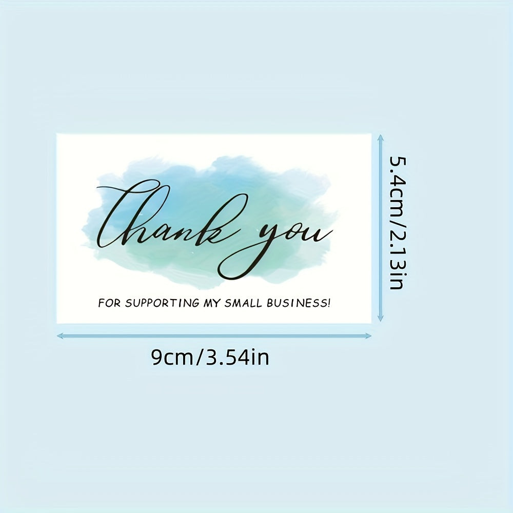 250pcs Coated Paper Business Card Gift Packaging Decorative Card