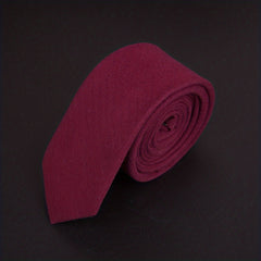 Men's Striped Solid Necktie Business Wedding Party Necktie