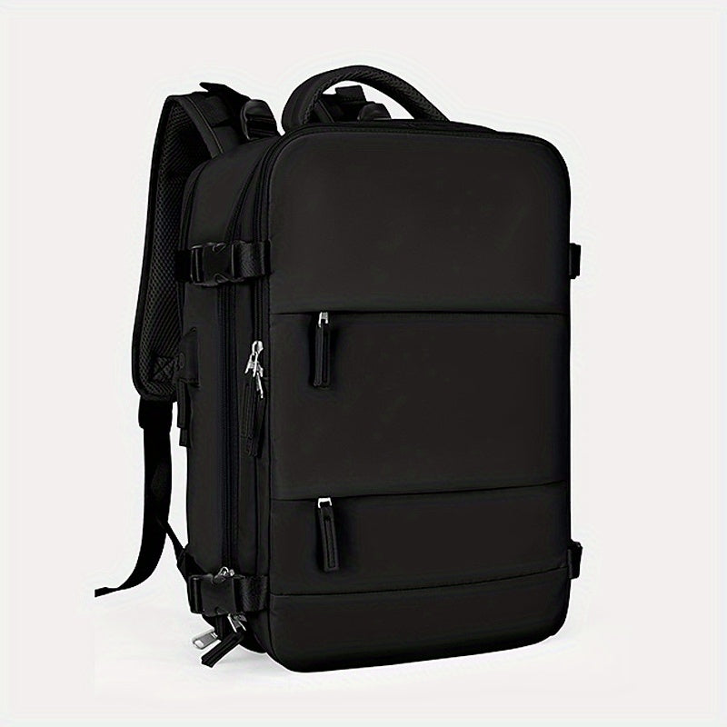 Functional Travel Backpack Large Capacity Laptop Rucksack