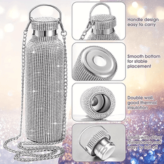 500ML Stainless Steel Vacuum Water Bottle - Perfect Gift