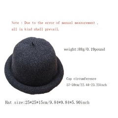 Unisex Bolivian Bowler High Shape Stitched Valentines