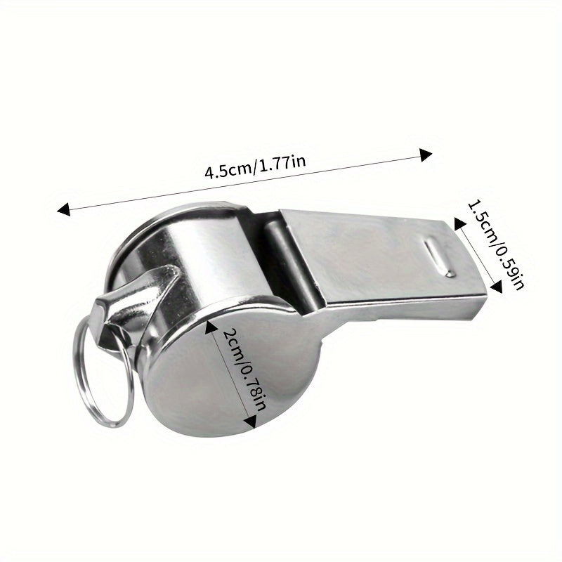 Stainless Steel Metal Whistle for Sports Referee Training