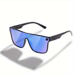 Men's Square Frame Polarized Sunglasses UV Protection
