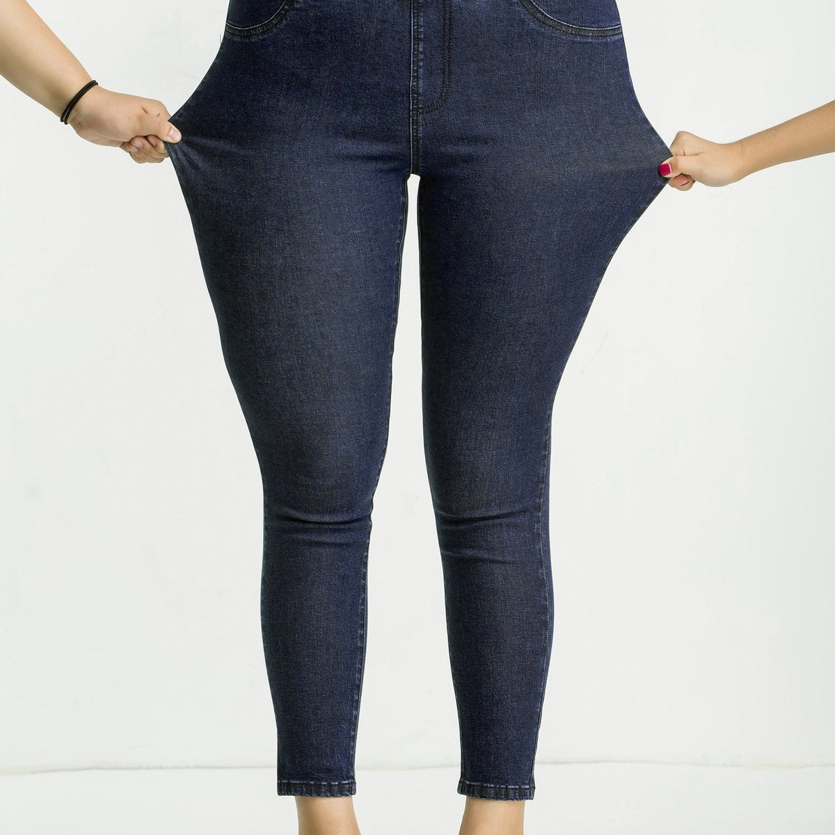 Women's Plus High Stretch Skinny Basic Jeans