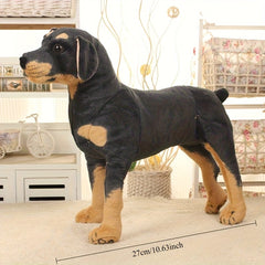 Lifelike Plush Dog Doll Home Decoration Creative Prop Gift