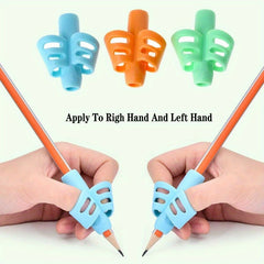 8 Pack Pencil Grips Ergonomic Soft Grip Pencil Holder