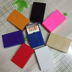 Men's Plastic Flip Cigarette Case Portable Soft Cigarette Bag And Hard Case