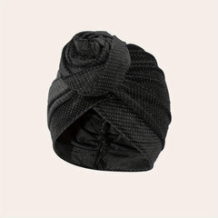 Big Flower Turban Polka Dot Head Wrap Women Headscarf Cap Bandana