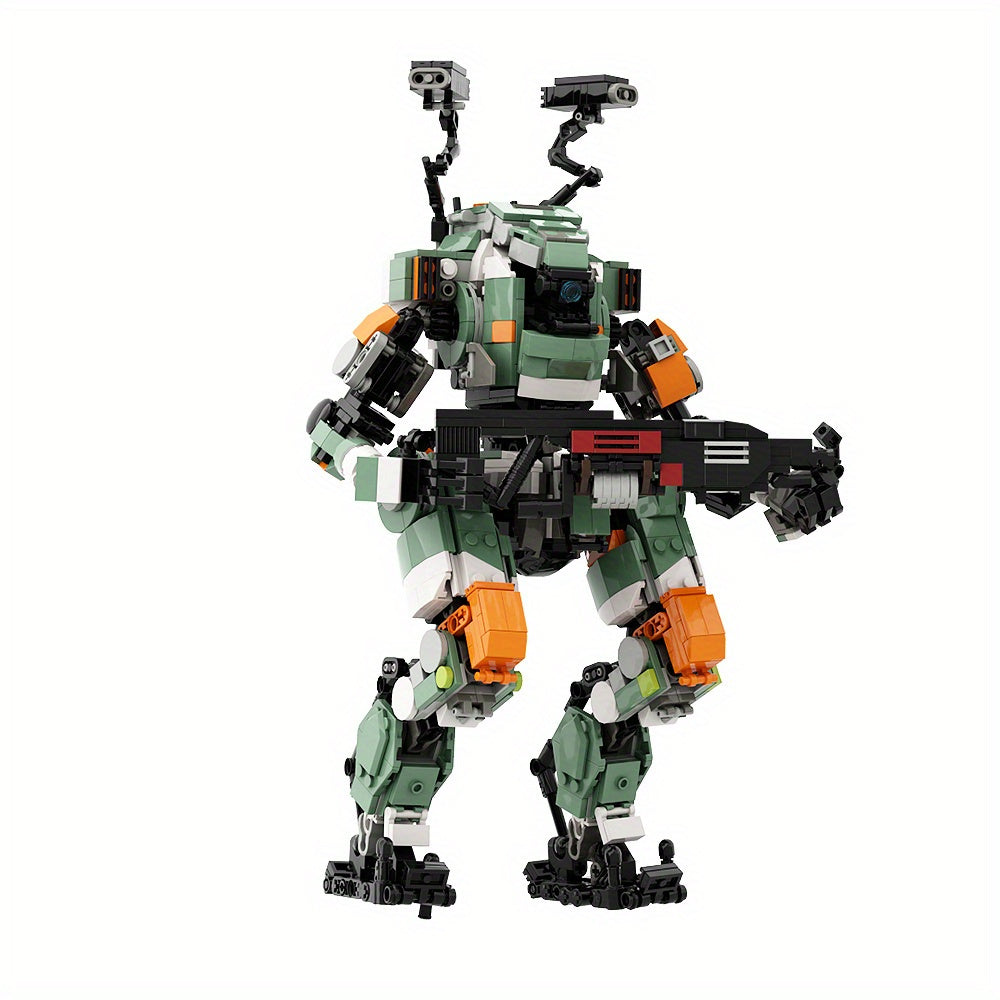 1061pcs Mecha Robot Block Toy Set - Build Your Own Mech