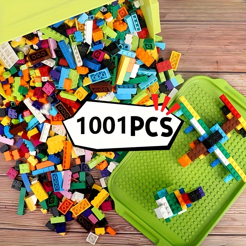 1001pcs Teen Building Blocks DIY Assembly Toy